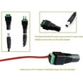 TRAHOO12V DC Power Connector 5.5mm x 2.1mm, (10 x Male + 10 x Female