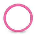 thumbnail image 2 of Silicone Hot Pink 5.7mm Domed Band Size 6 Ring for Women and Men - .8 Grams, 2 of 2