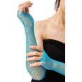 thumbnail image 4 of Dalrosia Lone Fishnet Gloves Fingerless For Women Fish Net Arm Sleeve Mesh Emo Goth Punk 80s Scene Accessories, 4 of 4