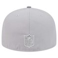 thumbnail image 4 of Men's New Era Gray/Graphite Green Bay Packers Iron Cloud 59FIFTY Fitted Hat, 4 of 6
