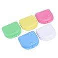 thumbnail image 6 of New Health Care Supplies Tray Dental Appliance Mouth Guard Container Oral Hygiene Braces Case Denture Storage Box PURPLE, 6 of 8