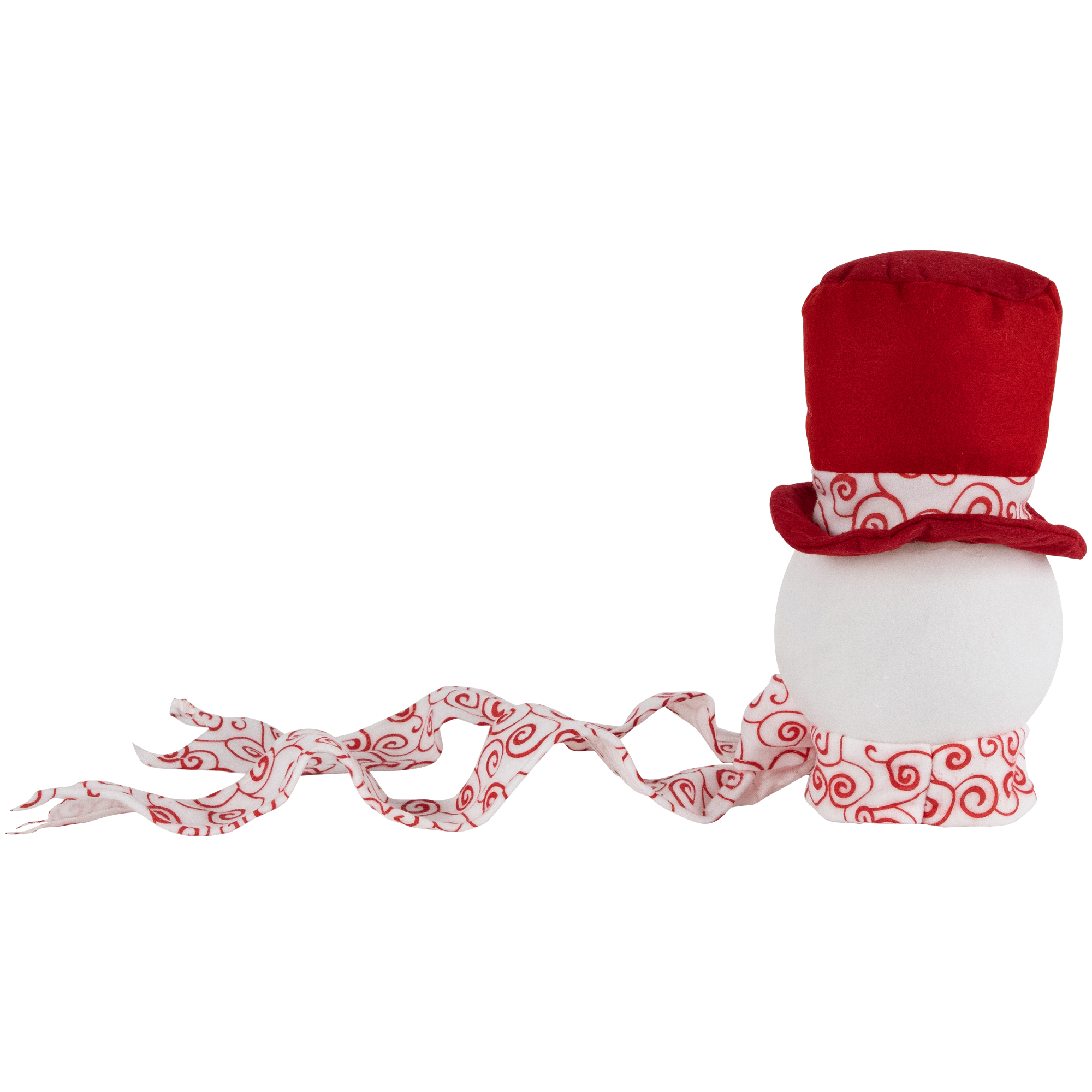 Northlight Plush Snowmen in Hats Christmas Ornaments - 12.5" - Set of 3