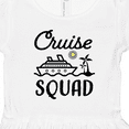 thumbnail image 4 of Inktastic Cruise Squad with Vector Cruise Ship and Palm Trees Girls Toddler Dress, 4 of 5