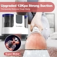 thumbnail image 3 of Upholstery Carpet Cleaner, Aeitto® 12Kpa Portable Spot and Stain Cleaner, Easy Move with Universal Wheels & Handle, 1.18-inch Deep Cleaning Machine for Couch, Stairs, Car and Pet Messes, Blue, 3 of 10