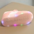 thumbnail image 6 of Sopiago Toddler Boys Sneakers Lights Breathable Lightweight Casual Lighting Up Night Light Baby Shoes Girl (Toddler/Little Kid) Pink,8.5, 6 of 7