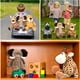 thumbnail image 3 of Set de peluches Hyden Safari 12 piezas para niños, 3 of 7
