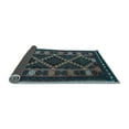 thumbnail image 2 of Ahgly Company Indoor Rectangle Southwestern Light Blue Country Area Rugs, 3' x 5', 2 of 4