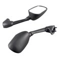 thumbnail image 4 of ZS 1Pair Motorcycle Rear View Mirror Foldable Side Mirrors for Yamaha YZF R6 YZF-R6 2001 2002 2003 Black, 4 of 5