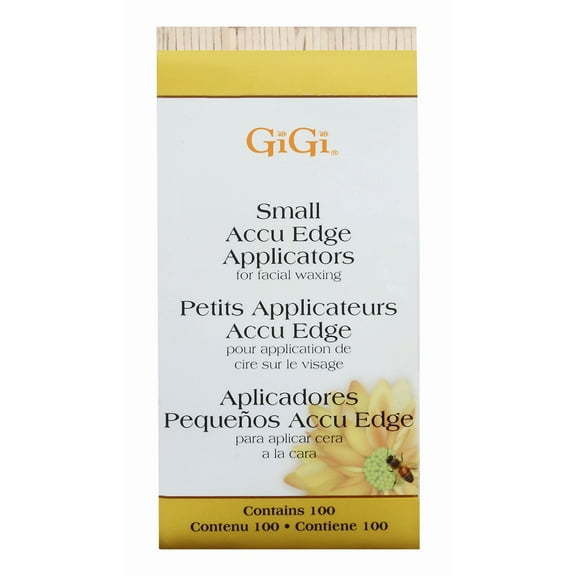 Gigi Small Accu Edge Wax Applicators, 100/PK