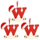 thumbnail image 2 of Navidad Little Red Hat Carta Colgante DIY Escribible Nombre 26 Carta Colgante Wmkox8yii gf6312, 2 of 4
