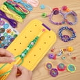 thumbnail image 4 of Kit para hacer pulseras de amistad DDAI Arts Crafts para niños de 8 a 12 años, 4 of 9