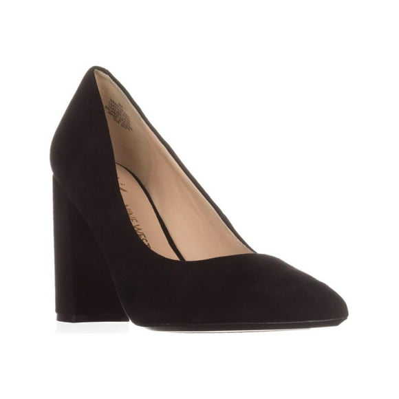 Nine West Astoria Escarpins Habillés à Bout Pointu, Suède Noir