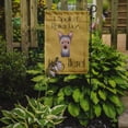 thumbnail image 2 of Caroline's Treasures BB1480GF Yorkie Puppy Spoiled Dog Lives Here Flag Garden Size , Small, multicolor, 2 of 3