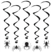 Beistle 5-Pack Spider Whirls, 34-Inch