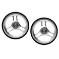 thumbnail image 1 of 2x Aleación de aluminio Transport Wheel para Plegable Bike Rack de carga trasera Montaje en estante Wheels Cola Rueda fácil de bicicleta plegable, 1 of 8
