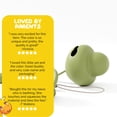 thumbnail image 2 of Muqee Peeko Elegant Pacifier Set with Pacifier Clip and Holder for infants - 3 pc Set in Green Color, 2 of 6