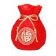 thumbnail image 1 of Florero de resina moderno Sunnimix Adorno Bolsa decorativo rojo, 1 of 5