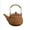 Brown, variant on Tea maker, vintage ceramic teapot, ceramic teapot with handle, Japanese-style teapot, tea maker for boiling hot water, for office and home