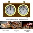 thumbnail image 2 of Mechanical Chess Clock Analog for Chess Game Timer Clock Official Clocks No Battery Needed, 2 of 7
