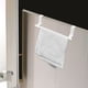 thumbnail image 4 of Toallero moderno sobre la puerta del armario de cocina, sin taladrar, estante de baño de acero inoxidable 235 cm x 55 cm, 4 of 9