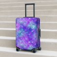 thumbnail image 5 of aesthetic galaxy sky blue purple Luggage Cover Anti Scratch, Elastic Suitcase Protector Suitcase Covers for Luggage Fits 18-32 Inch Luggage, 5 of 5