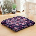 thumbnail image 6 of Paisley Pattern Yoga Cushion, Boho Meditation Floor Pillow for Sitting Comfort, Meditation Cushion for Reading or Relaxing Indoors and Outdoors 22 x 22, 6 of 7