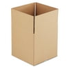 General Supply Brown Corrugated - Cubed Fixed-Depth Shipping Boxes, 14l x 14w x 14h, 25/Bundle