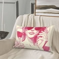thumbnail image 5 of Rateoe Ace Of Diamonds Lady Pattern Pillow Covers with Invisible Zipper(Pillows are not Included) Standard Pillowcases-14"x20", 5 of 6
