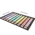 thumbnail image 3 of YingYouFu Pencil Shaped Decorative Floor Mat, Non Slip Soft Faux Leather Entryway Doormat, Decorative Floor Rug for Study, Office, Entryway Home Daily Use, 3 of 7