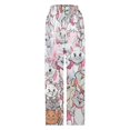 thumbnail image 4 of The Aristocats Pajama Pants Long Sleep Pants Soft Elastic Waist PJ Bottoms Lounge Pants, 4 of 7