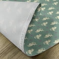 thumbnail image 5 of Ambesonne Green Place Mats Set of 4, Greek Love Cupid, Standard Size, Jade Green Purple Cream, 5 of 6
