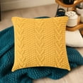 thumbnail image 5 of [IN 1XZT27-Beige] Knitted Cozy Home Decoration Throw Pillow (With or Without Insert), 5 of 11