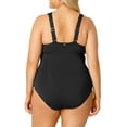 thumbnail image 2 of Anne Cole Plus Underwire Twist Front One Piece Swimsuit, 2 of 3