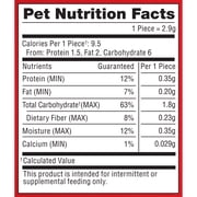 Milk Bone MaroSnacks Small Dog Treats with Real Bone Marrow, Crunchy Dog Snacks, 40 oz Canister