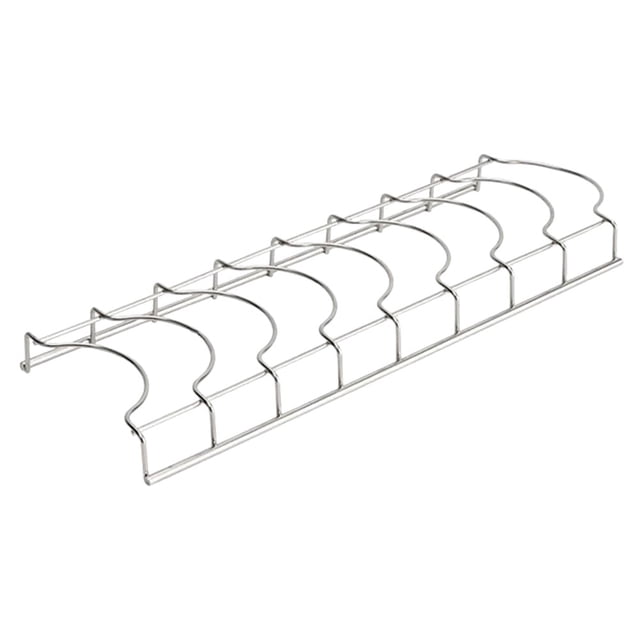 MOVTOTOP Stainless Steel Dish Rack with Drainage Holes for Kitchen Storage Silver 8 Compartments