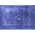 thumbnail image 1 of Ahgly Company Machine Washable Indoor Rectangle Oriental Blue Industrial Area Rugs, 3' x 5', 1 of 4