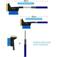 thumbnail image 2 of CHAO Rascador de hielo y cepillo para nieve, cepillo para nieve extensible, raspador para automóvil, raspadores para nieve automáticos con mango ergonómico, para automóvil, camión, SUV, 2 of 5