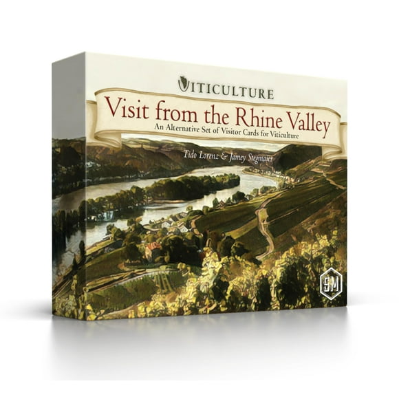 Expansión Stonemaier Games Viticulture visita el valle del Rin
