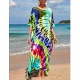 thumbnail image 2 of Xishao Traje de Baño Sexy Crochet Cubrir Bikini Kimono Verano Pareos para Mujer Verde Verde Xishao ropa, 2 of 2