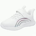 thumbnail image 4 of Kogui Kids Sneakers for Girls Girls Shoes Toddler Sneakers Casual Walking Footwear for Toddler/Little Kids Size 13 (White,Little Kids 13), 4 of 6