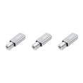 thumbnail image 4 of relayinert Type-c USB Adapter Cables Connector Data Transfer Universal Laptop Cellphone Computer Converter Connecting Adapters Straight Head/Grey 3PCS, 4 of 6