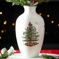 thumbnail image 2 of Spode Christmas Tree 10" Posy Vase, 2 of 6