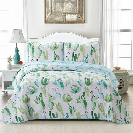Cactus 2-piece Quilt Set Twin