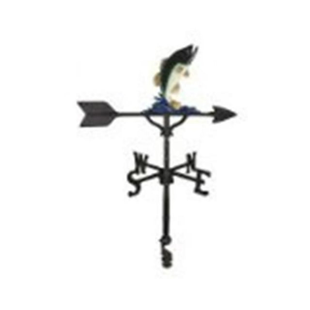 Montague Metal Products WV-230-NC 200 Series 32 In. Color Bass Weathervane