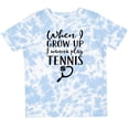 thumbnail image 3 of Inktastic Future Tennis Player Boys or Girls Toddler T-Shirt, 3 of 5