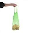 thumbnail image 6 of Portable Cotton Shopping Mesh Bag Ecology Reusable Short Handle Grocery Bags String Mesh Bags Eco-Friendly Lightweight Tote Foldable Large Capacity Carrying Store Utensils, 6 of 14
