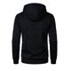 thumbnail image 2 of Ceisia Men's Loose Fit Heathered Hooded Zip-Up Sweatshirt with Contrast Zippers Gift, 2 of 4