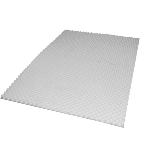 Mainstays 1/2" Foam Mattress Pad, Cut to Fit Multiple Size ...