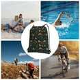 thumbnail image 6 of Rocae Deers In The Forest for Drawstring zipper Backpack Gym Backpack Bag for Men and Women, 6 of 6