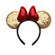 thumbnail image 1 of Diadema con lazo de lentejuelas y tambor, diseño de dibujos animados de Minnie, lentejuelas estéreo, diadema con lazo de lentejuelas de algodón, efecto 3D, estilo versátil, cómoda de llevar, 1 of 6
